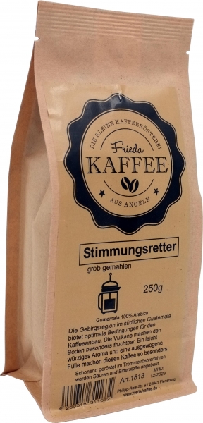 Stimmungsretter - 250g - grob gemahlen für Stempelkanne/French Press