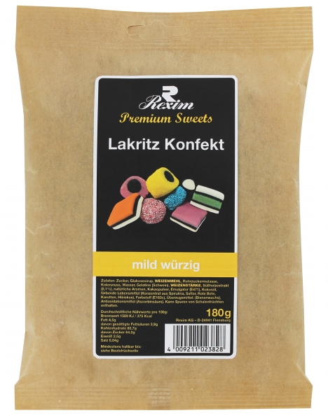 Rexim Lakritz Konfekt 180g