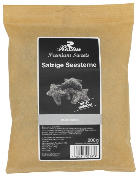 Rexim Salzige Seesterne 200g