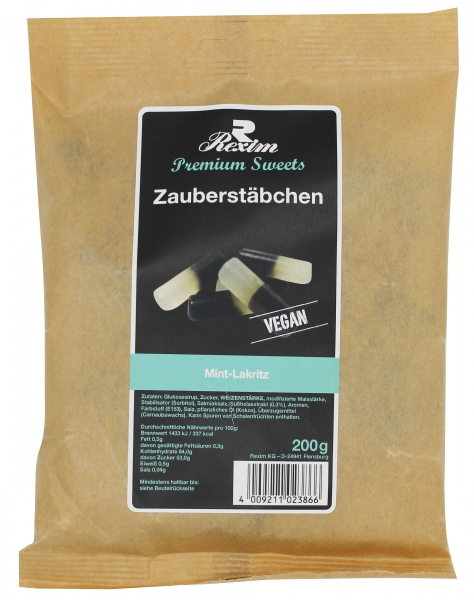 Rexim Zauberstäbchen Mint-Lakritz 200g