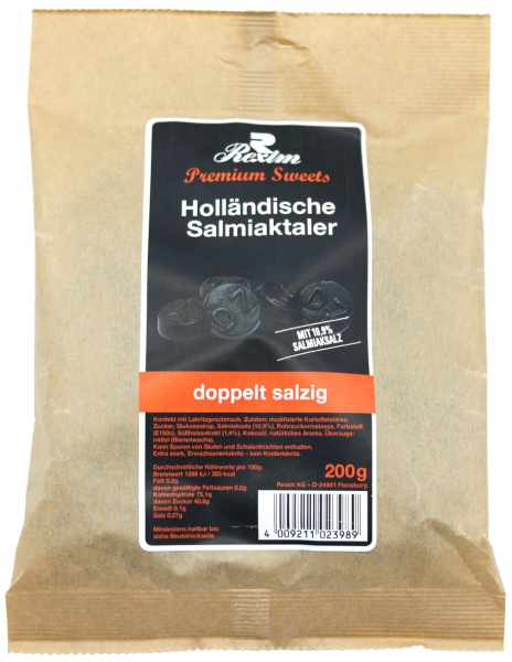 Rexim Holländische Salmiaktaler 200g